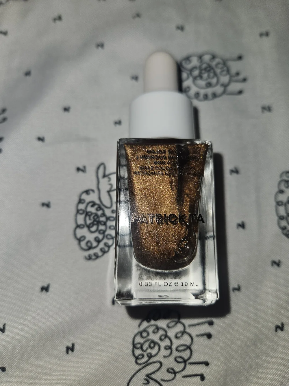 Patrick Ta Major Glow Luminous Bronzing Body Oil - Shimmery Bronze